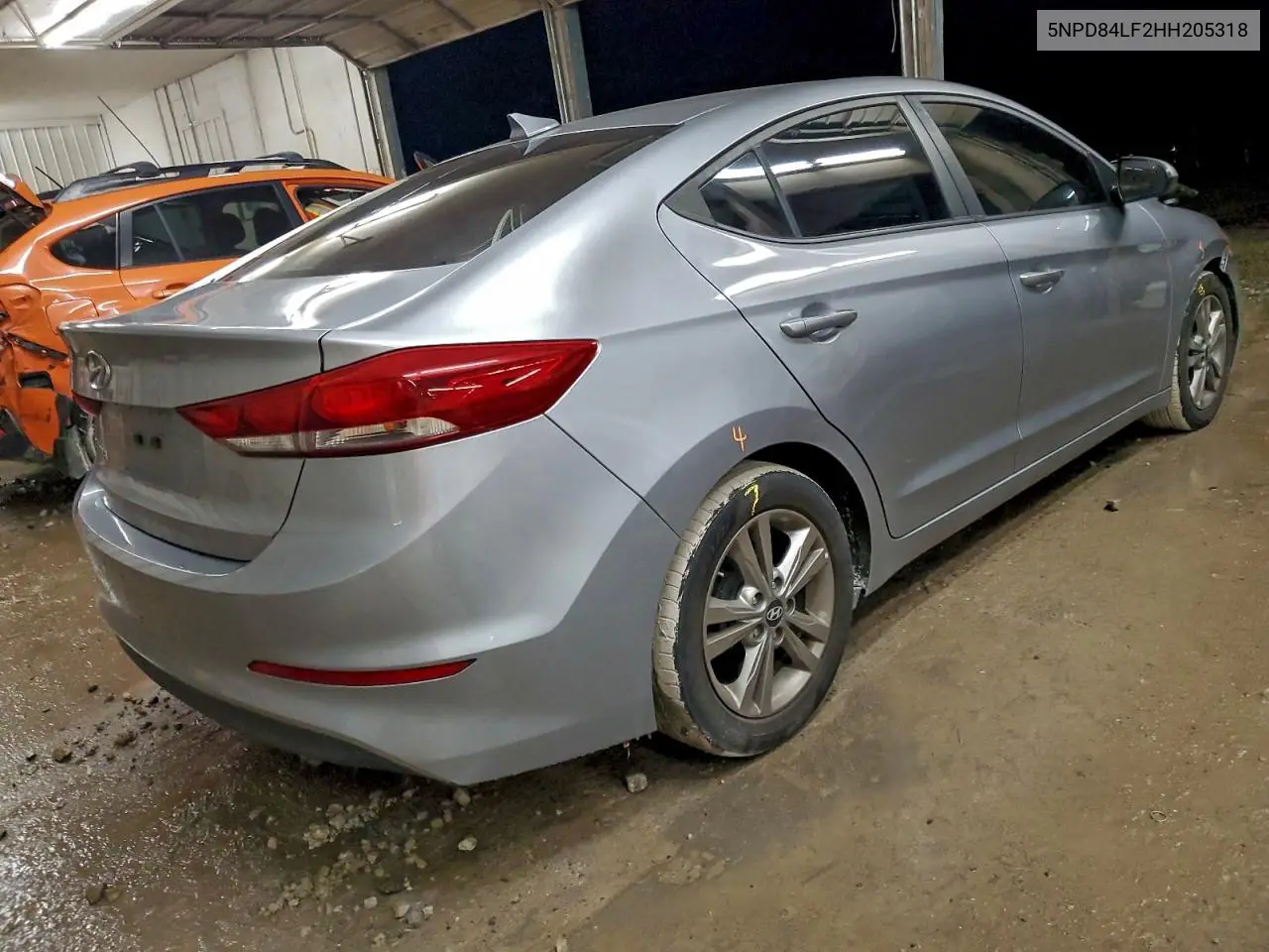 5NPD84LF2HH205318 2017 Hyundai Elantra Se