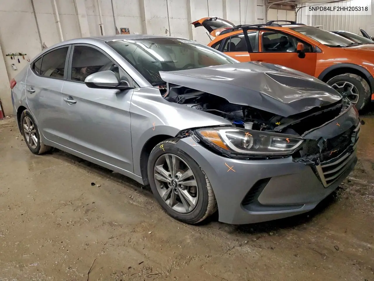5NPD84LF2HH205318 2017 Hyundai Elantra Se