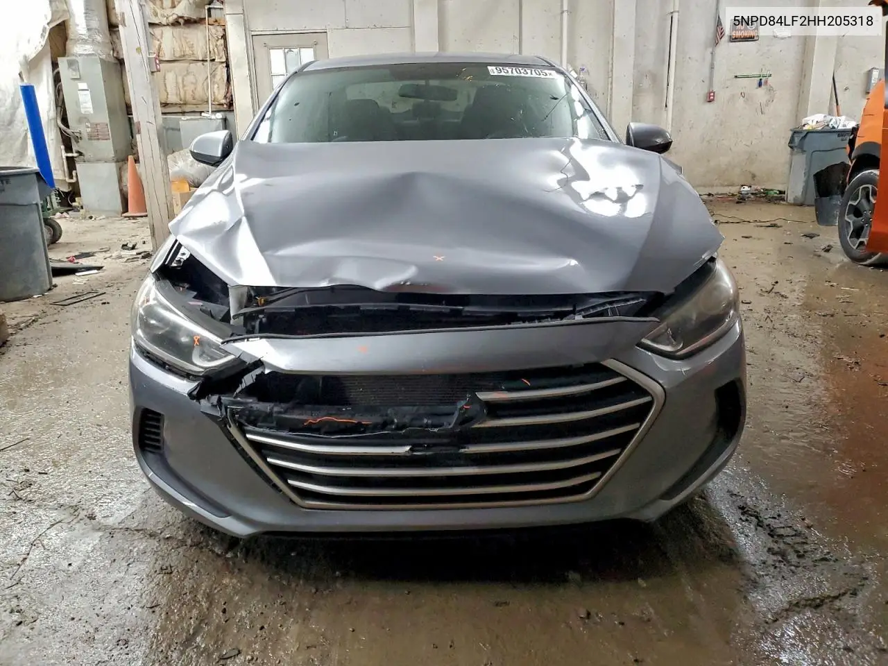 5NPD84LF2HH205318 2017 Hyundai Elantra Se