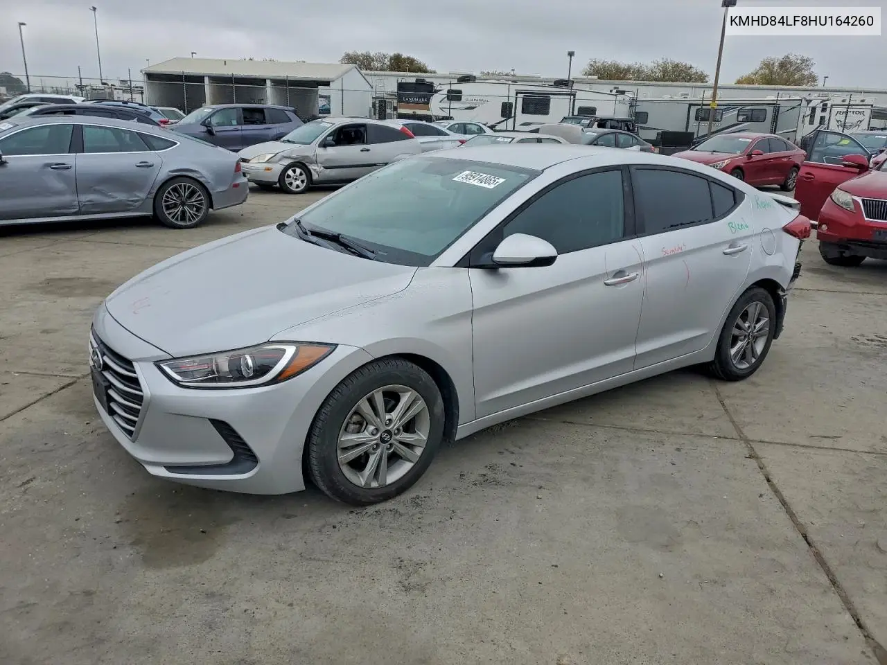 KMHD84LF8HU164260 2017 Hyundai Elantra Se