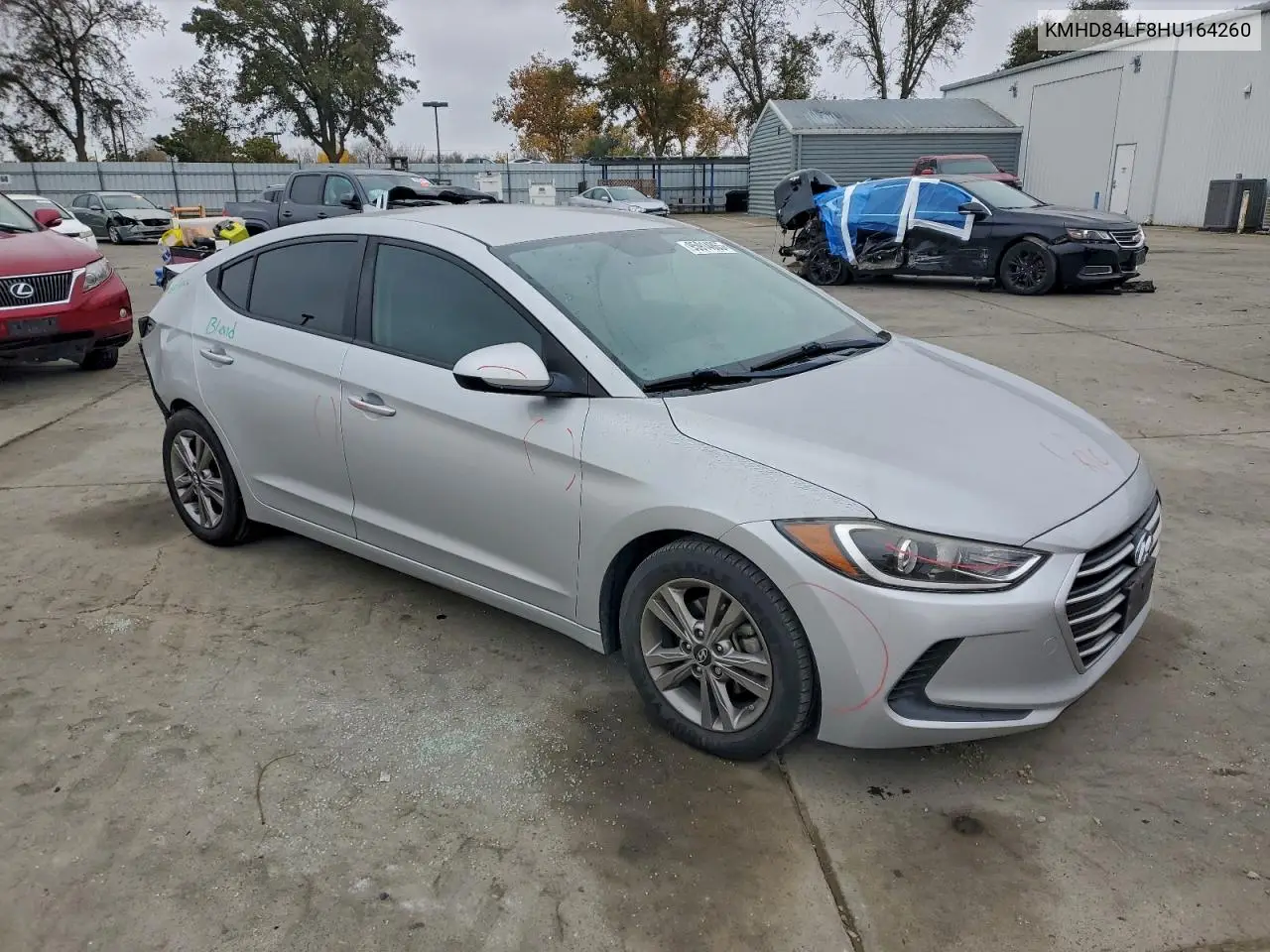 KMHD84LF8HU164260 2017 Hyundai Elantra Se