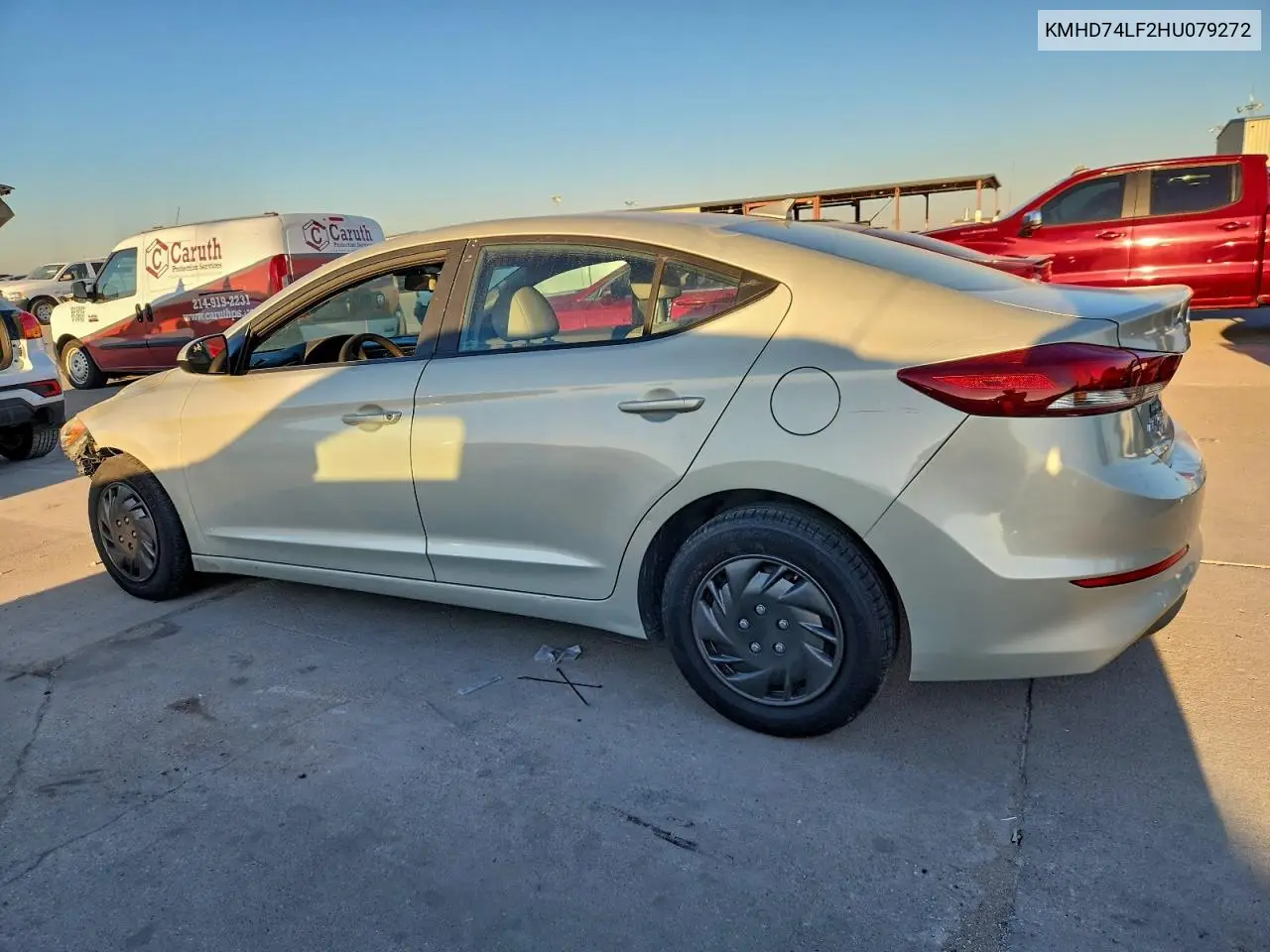 KMHD74LF2HU079272 2017 Hyundai Elantra Se