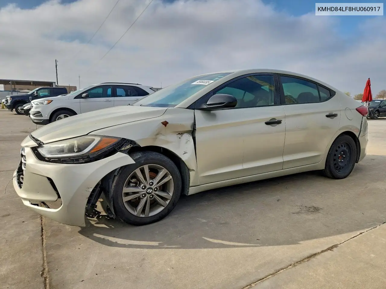 KMHD84LF8HU060917 2017 Hyundai Elantra Se