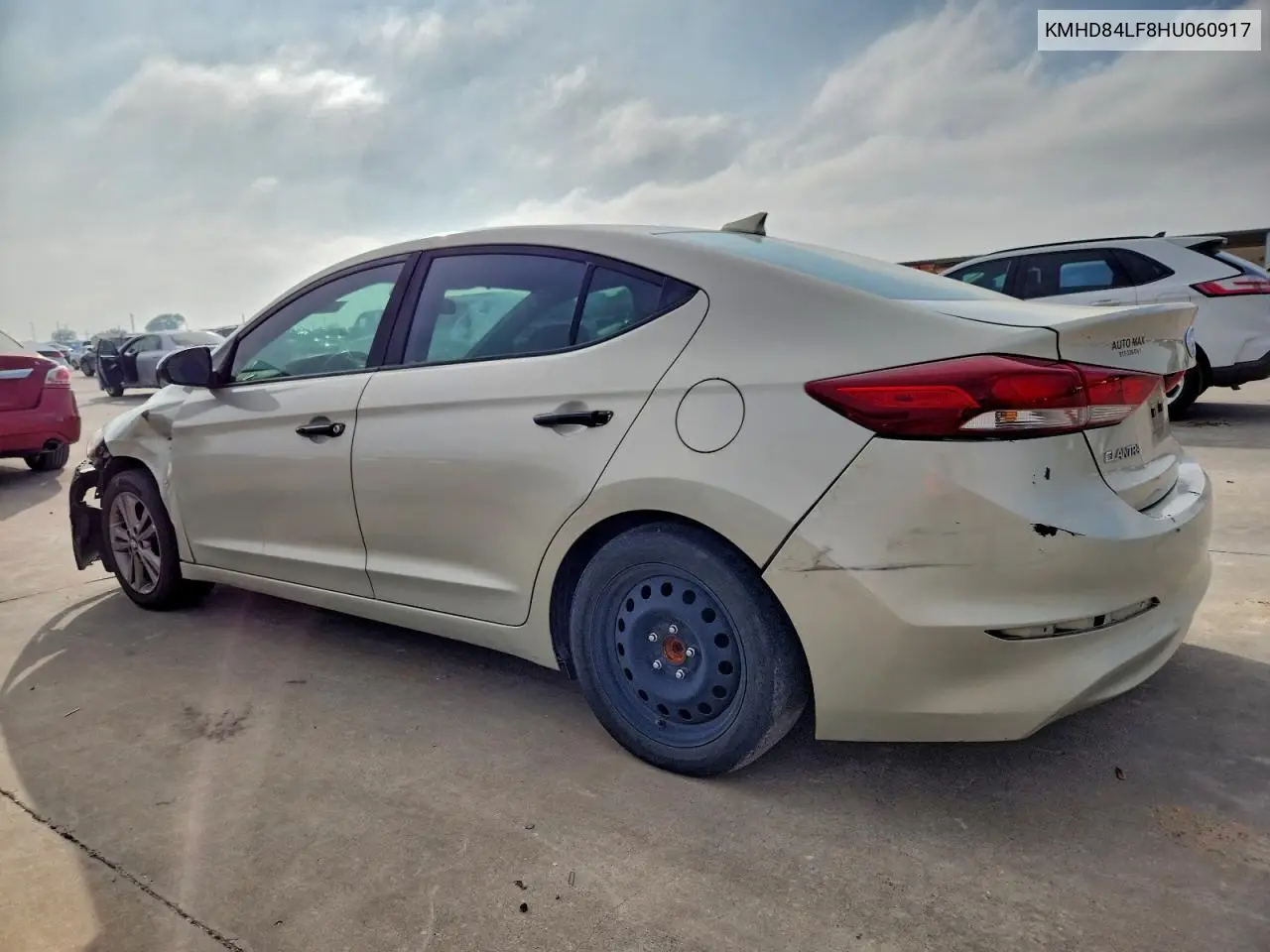 KMHD84LF8HU060917 2017 Hyundai Elantra Se