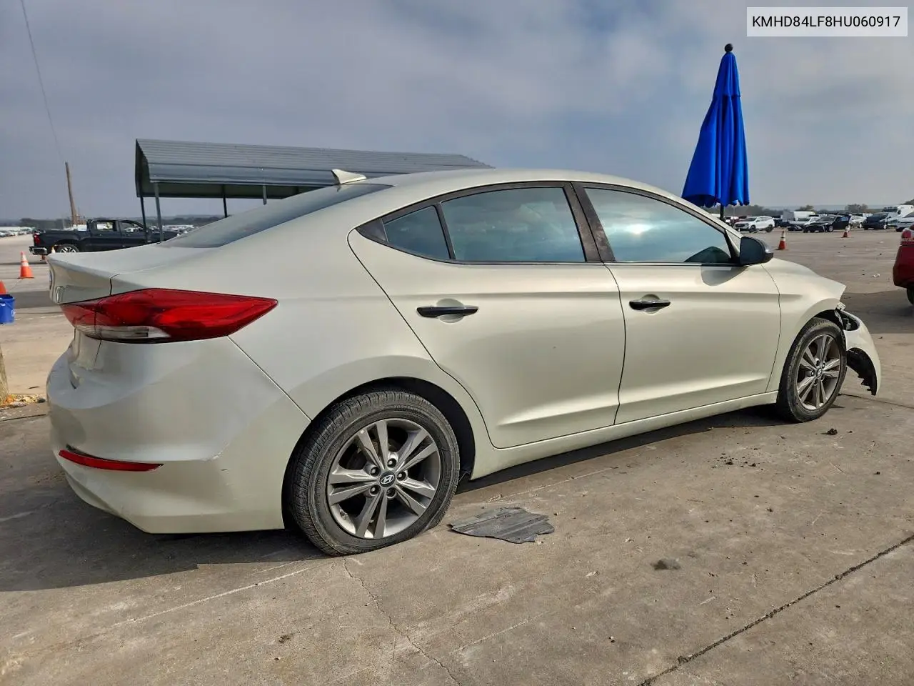 KMHD84LF8HU060917 2017 Hyundai Elantra Se
