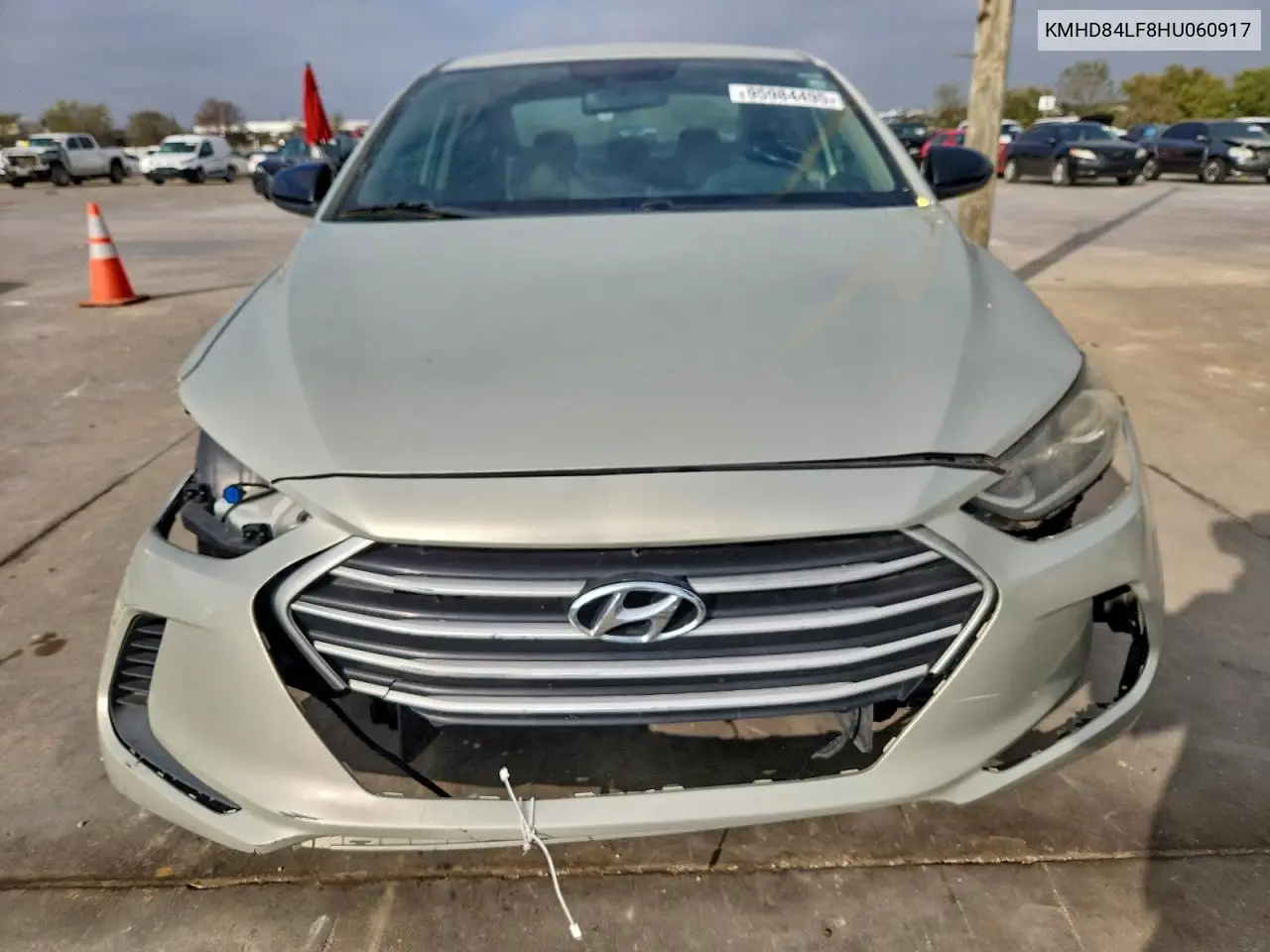 KMHD84LF8HU060917 2017 Hyundai Elantra Se