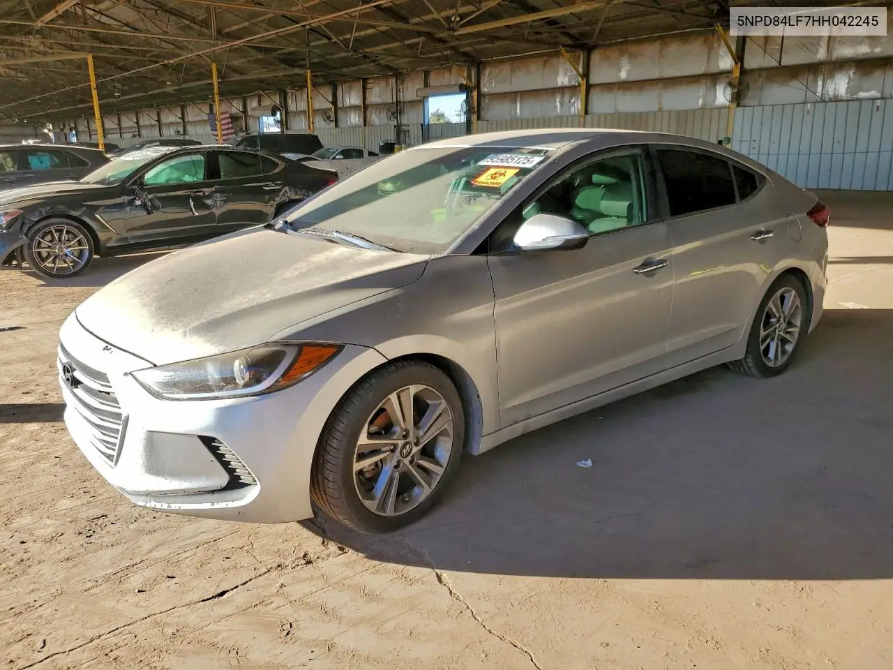 5NPD84LF7HH042245 2017 Hyundai Elantra Se