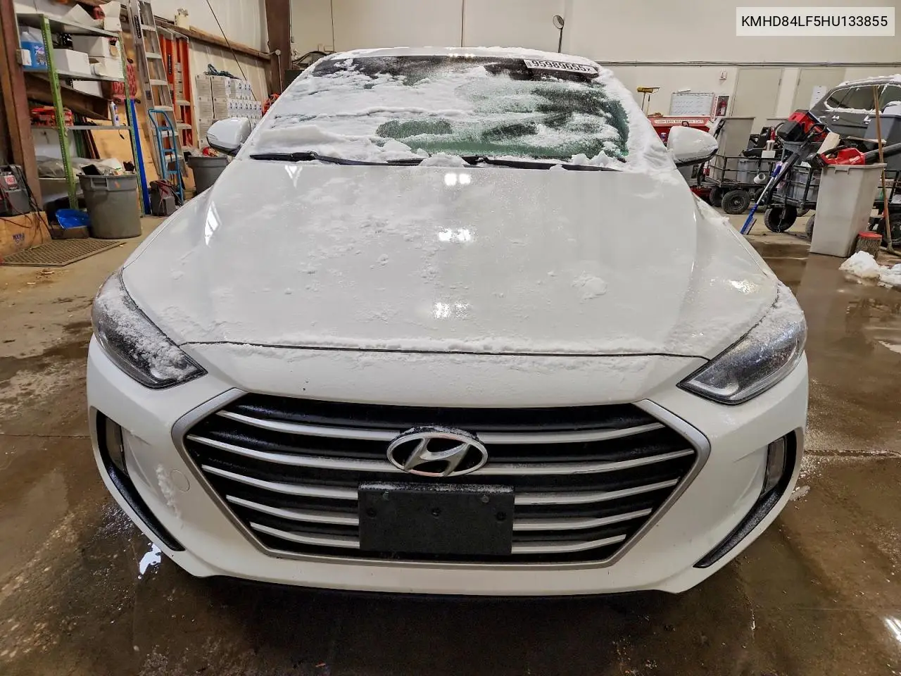 KMHD84LF5HU133855 2017 Hyundai Elantra Se