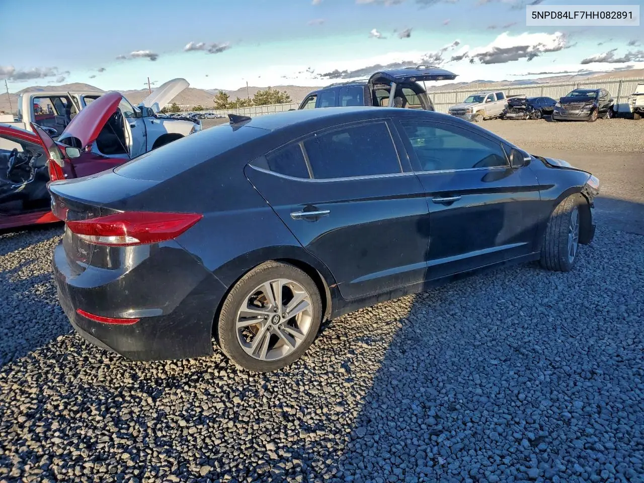 5NPD84LF7HH082891 2017 Hyundai Elantra Se