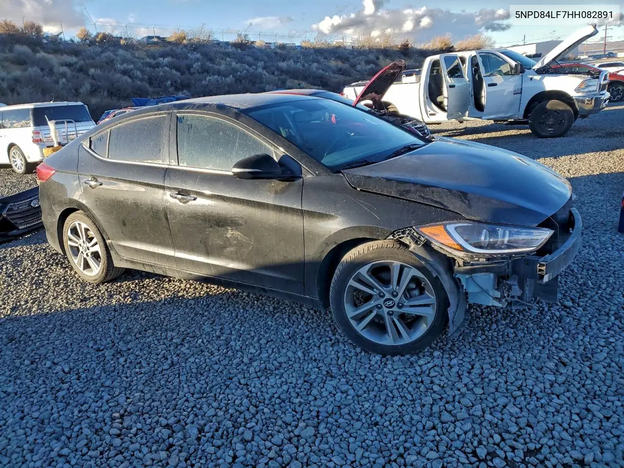 5NPD84LF7HH082891 2017 Hyundai Elantra Se