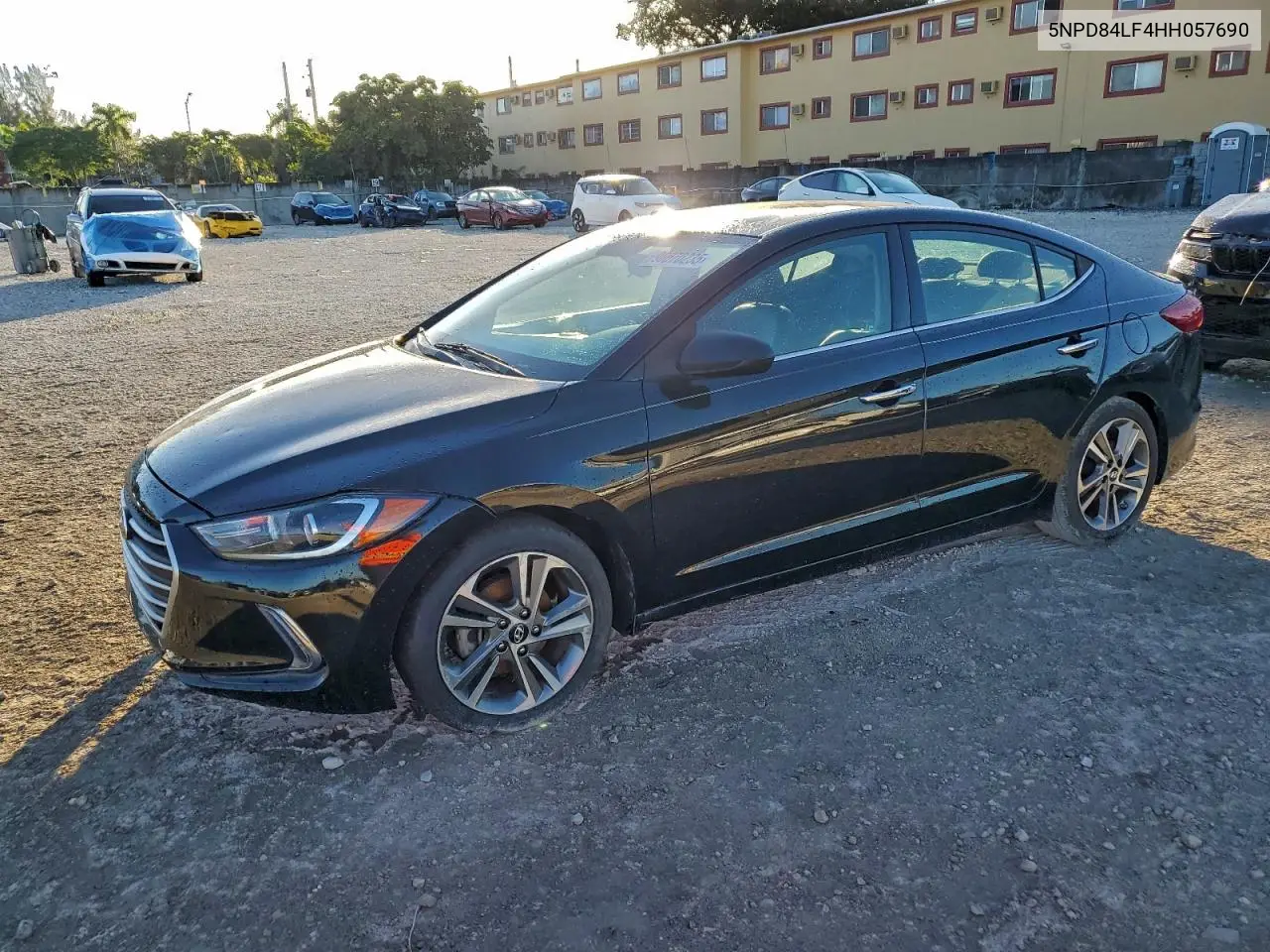 5NPD84LF4HH057690 2017 Hyundai Elantra Se
