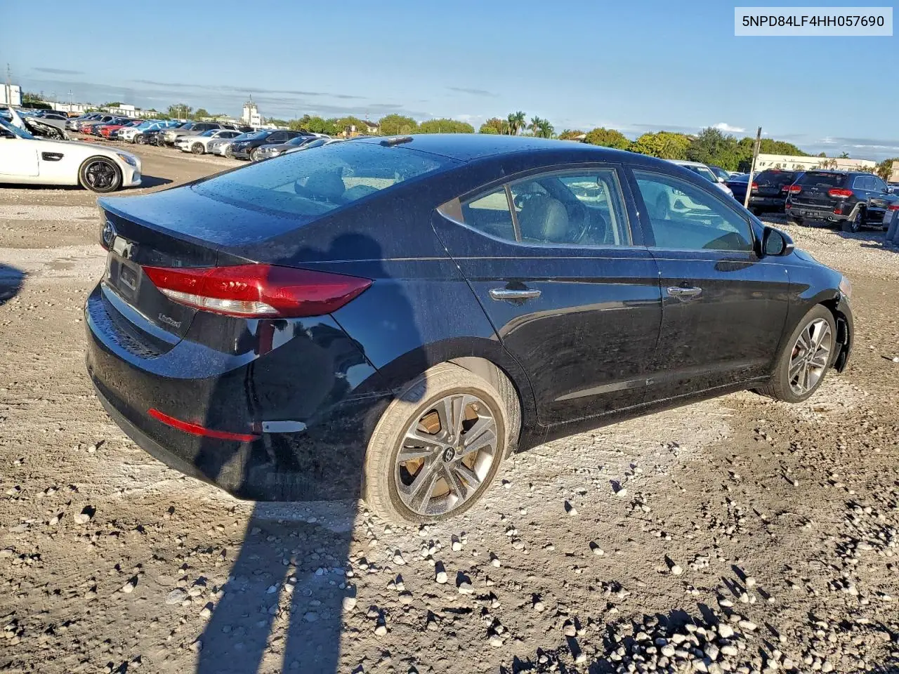 5NPD84LF4HH057690 2017 Hyundai Elantra Se
