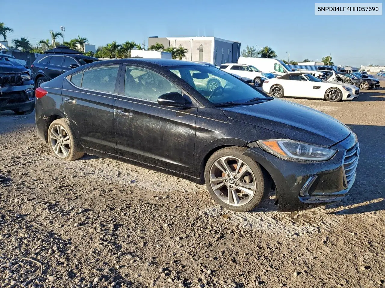 5NPD84LF4HH057690 2017 Hyundai Elantra Se