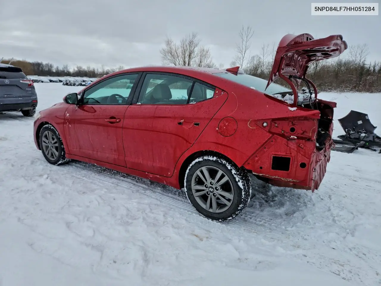 5NPD84LF7HH051284 2017 Hyundai Elantra Se
