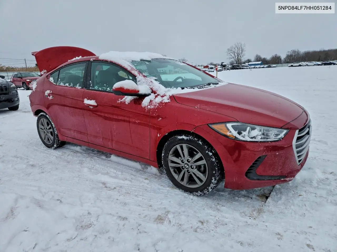 5NPD84LF7HH051284 2017 Hyundai Elantra Se