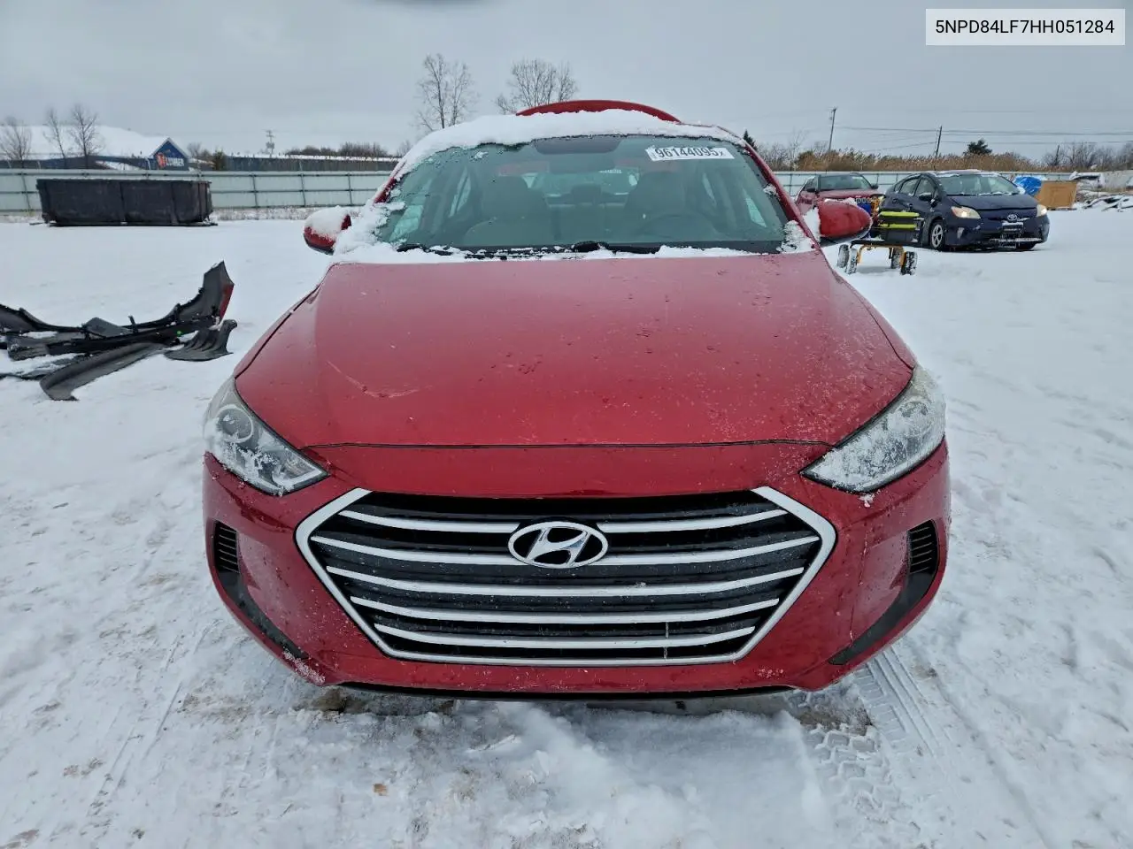 5NPD84LF7HH051284 2017 Hyundai Elantra Se