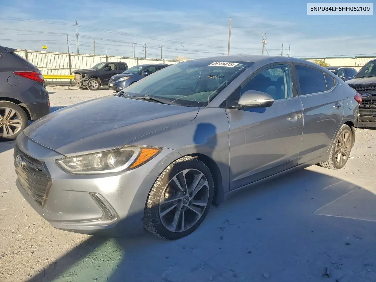 5NPD84LF5HH052109 2017 Hyundai Elantra Se