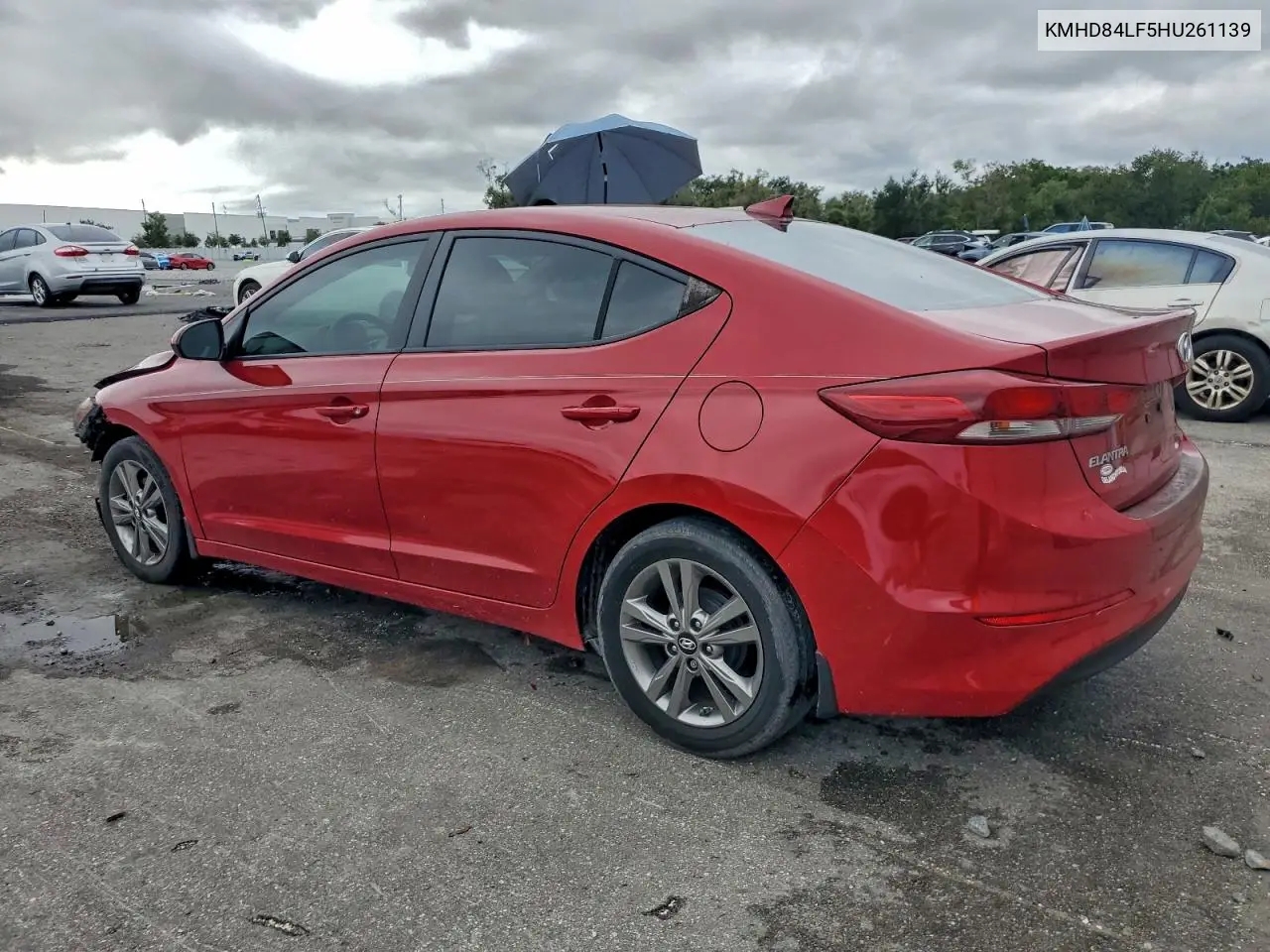 KMHD84LF5HU261139 2017 Hyundai Elantra Se