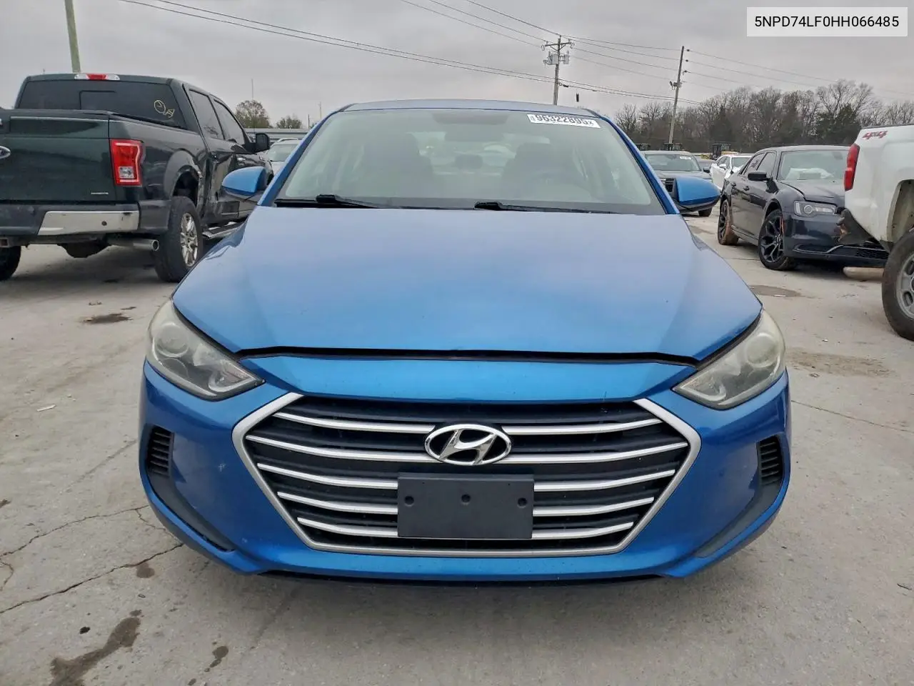 5NPD74LF0HH066485 2017 Hyundai Elantra Se