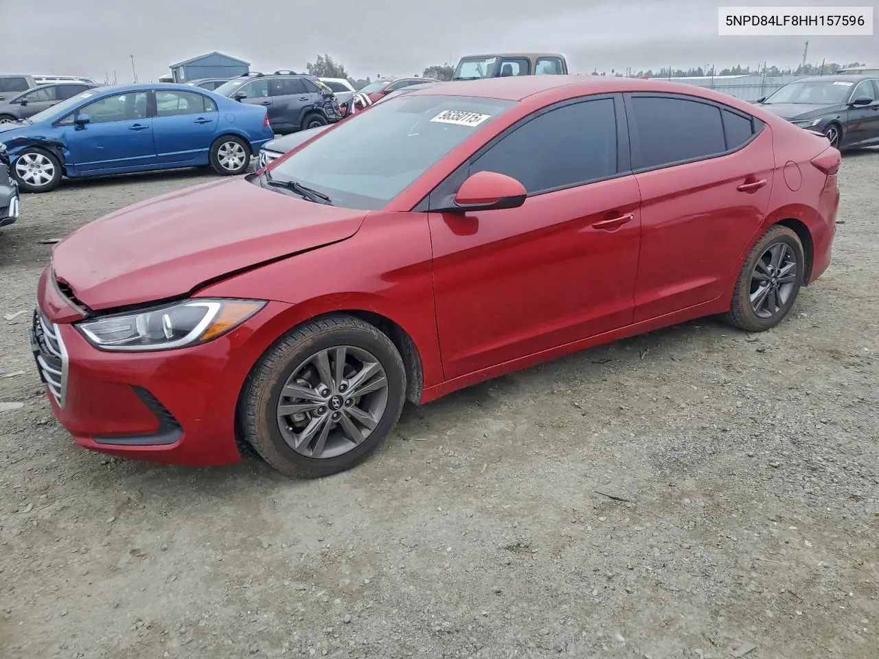 5NPD84LF8HH157596 2017 Hyundai Elantra Se