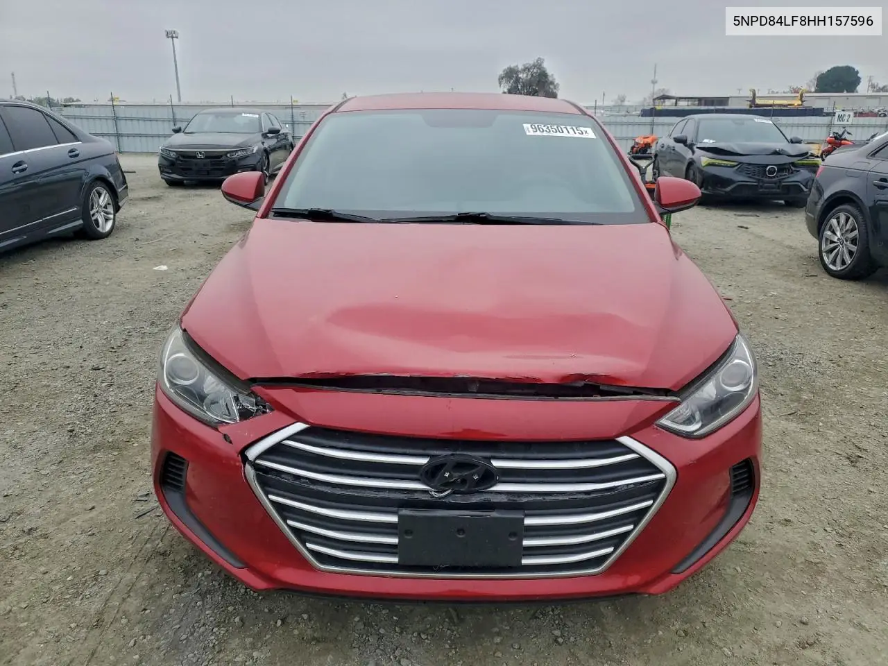 5NPD84LF8HH157596 2017 Hyundai Elantra Se