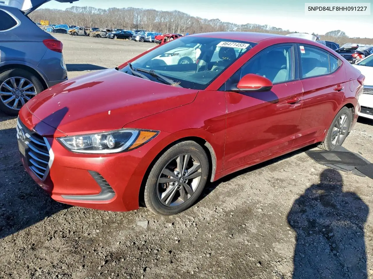 5NPD84LF8HH091227 2017 Hyundai Elantra Se