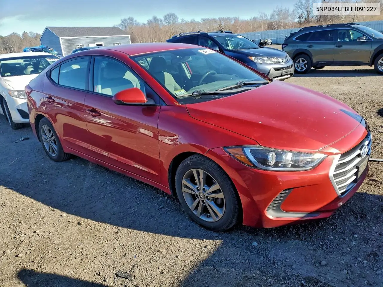 5NPD84LF8HH091227 2017 Hyundai Elantra Se