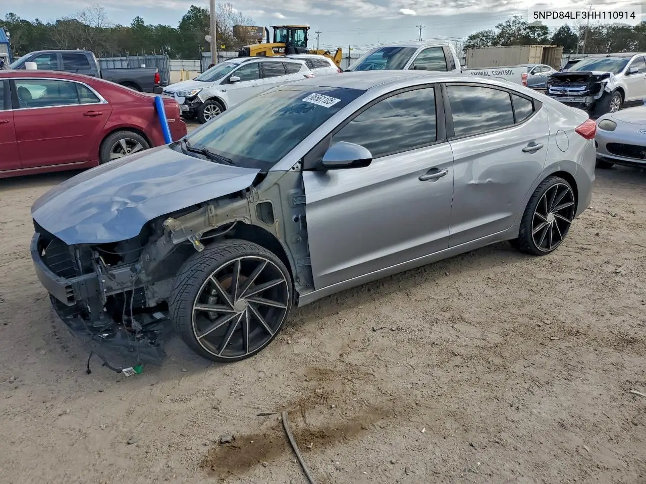 5NPD84LF3HH110914 2017 Hyundai Elantra Se