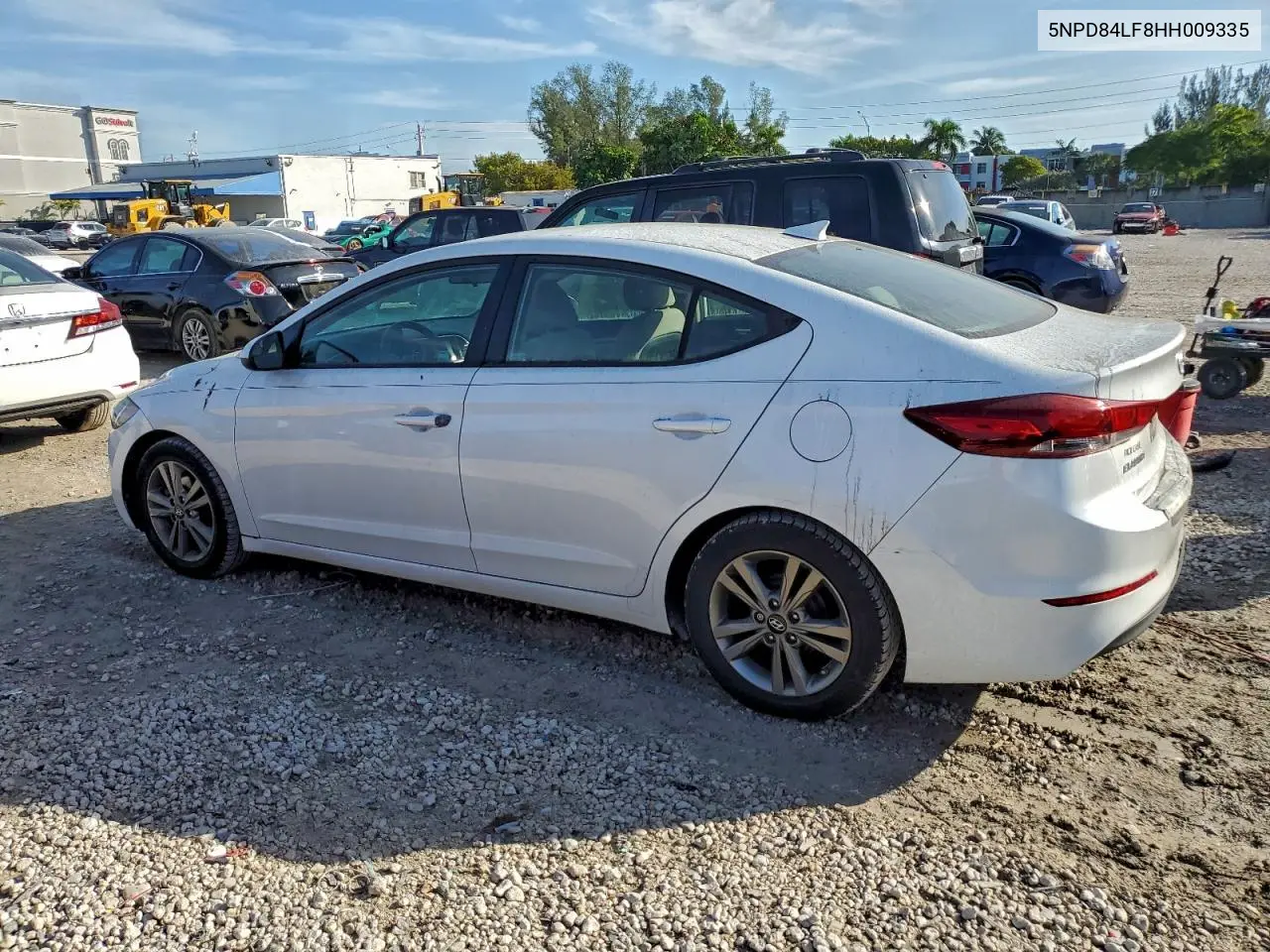 5NPD84LF8HH009335 2017 Hyundai Elantra Se