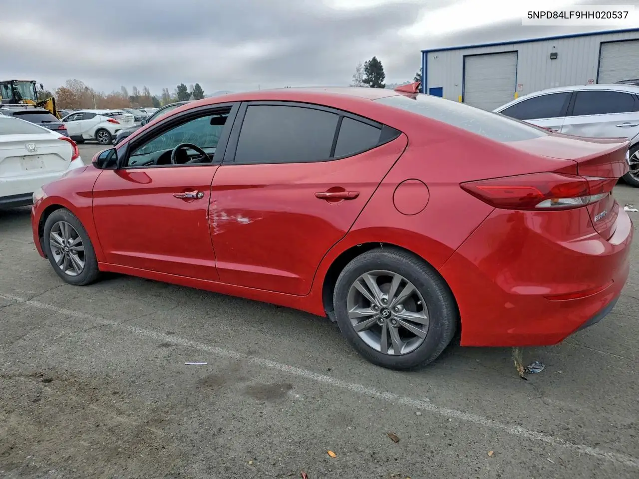 5NPD84LF9HH020537 2017 Hyundai Elantra Se