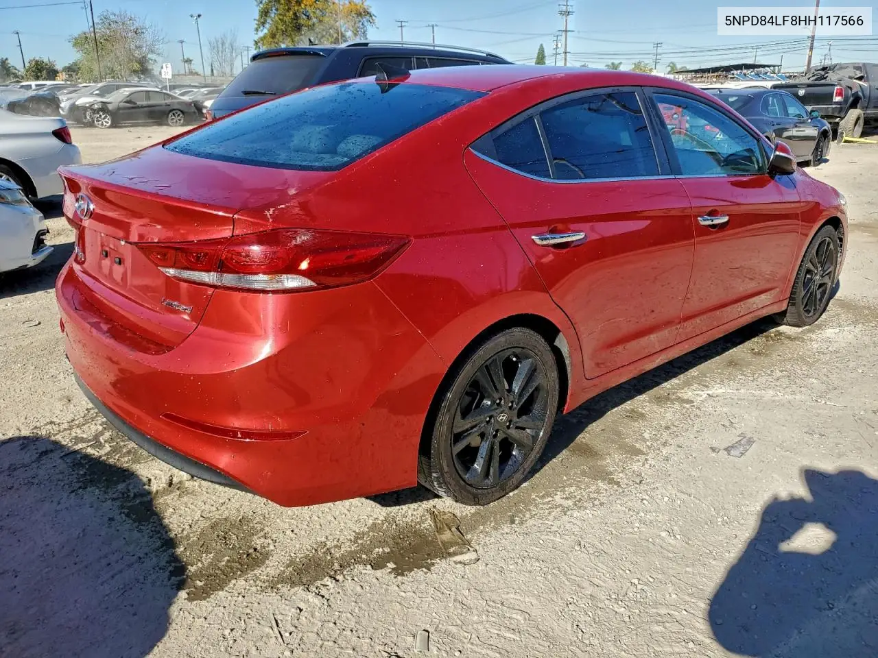 5NPD84LF8HH117566 2017 Hyundai Elantra Se