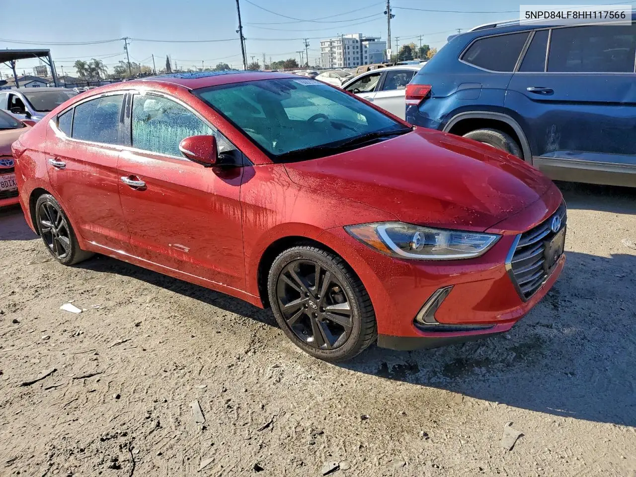 5NPD84LF8HH117566 2017 Hyundai Elantra Se