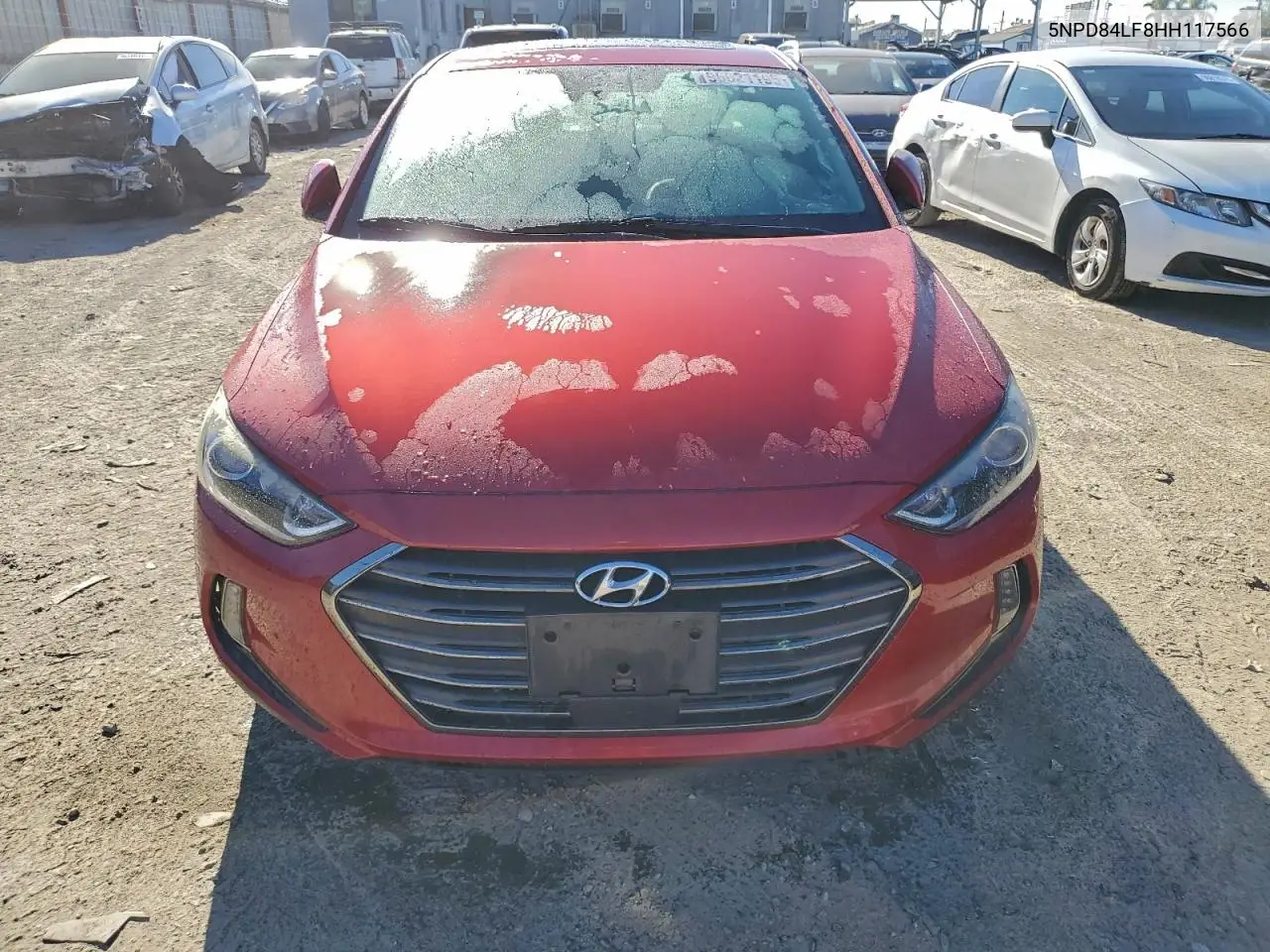 5NPD84LF8HH117566 2017 Hyundai Elantra Se