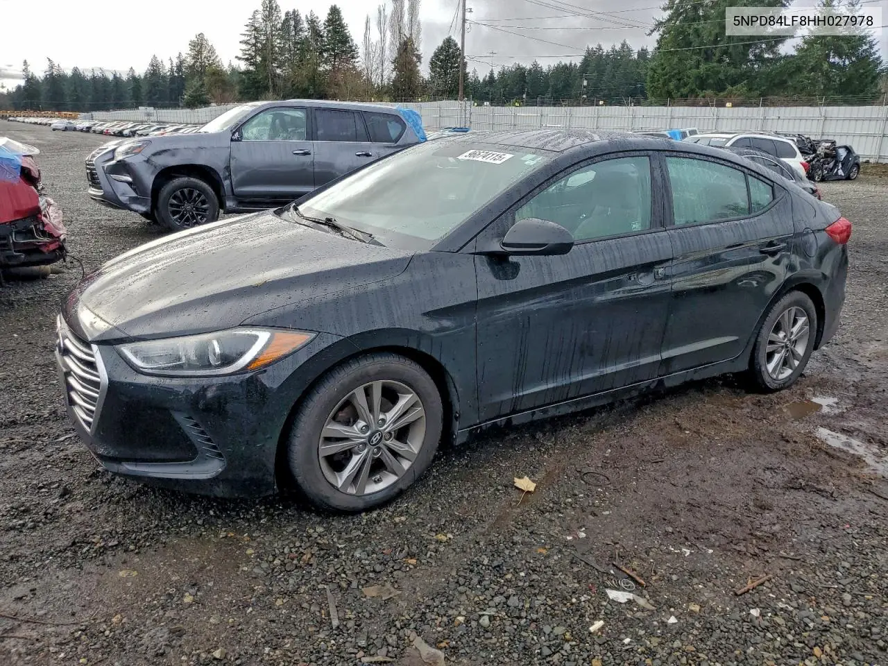 5NPD84LF8HH027978 2017 Hyundai Elantra Se