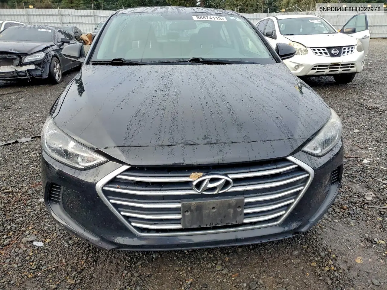 5NPD84LF8HH027978 2017 Hyundai Elantra Se