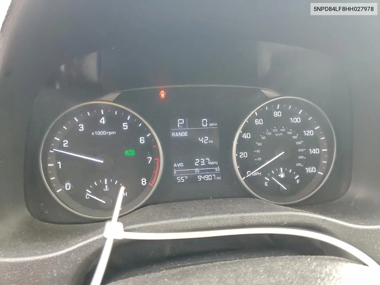 5NPD84LF8HH027978 2017 Hyundai Elantra Se