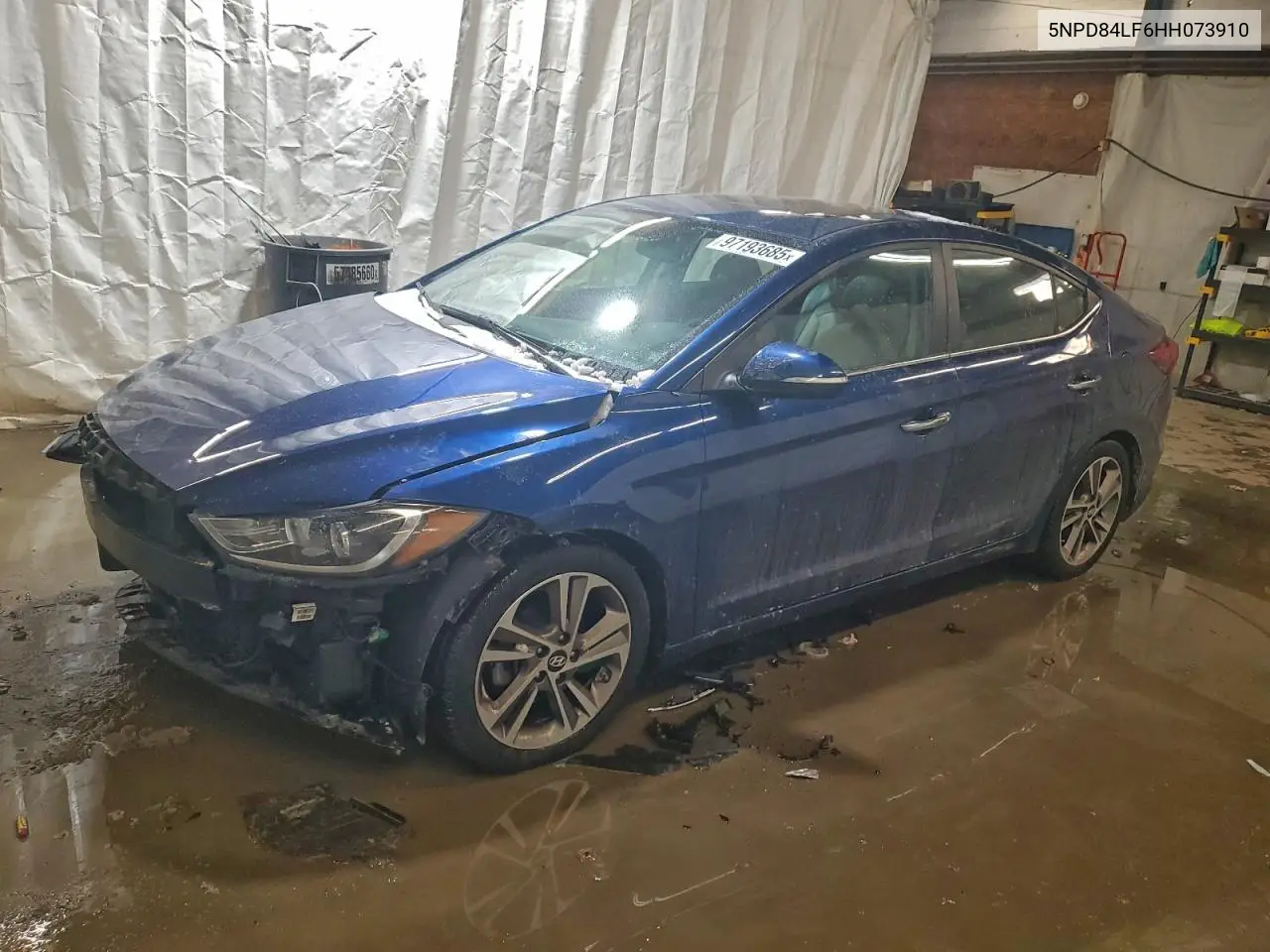 5NPD84LF6HH073910 2017 Hyundai Elantra Se