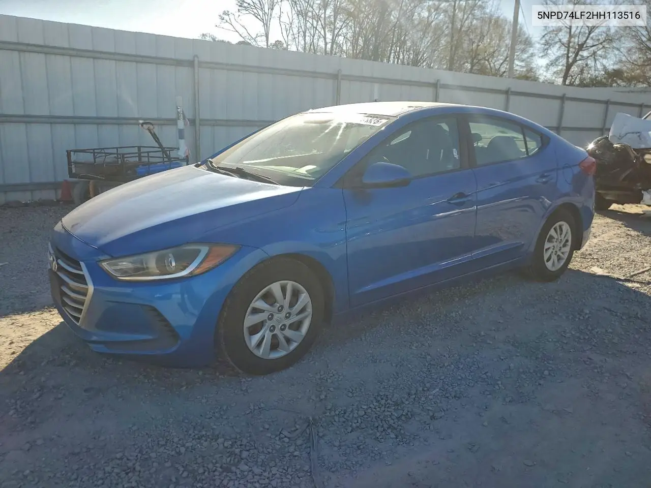 5NPD74LF2HH113516 2017 Hyundai Elantra Se