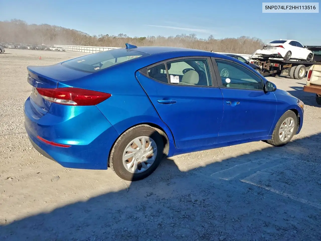 5NPD74LF2HH113516 2017 Hyundai Elantra Se