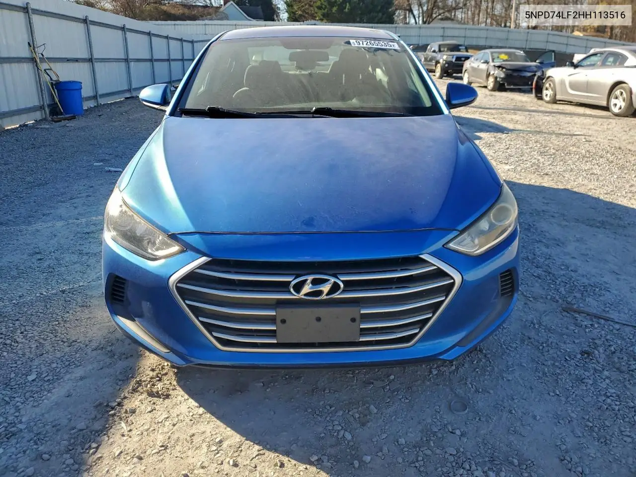 5NPD74LF2HH113516 2017 Hyundai Elantra Se