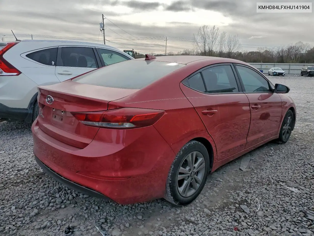 KMHD84LFXHU141904 2017 Hyundai Elantra Se