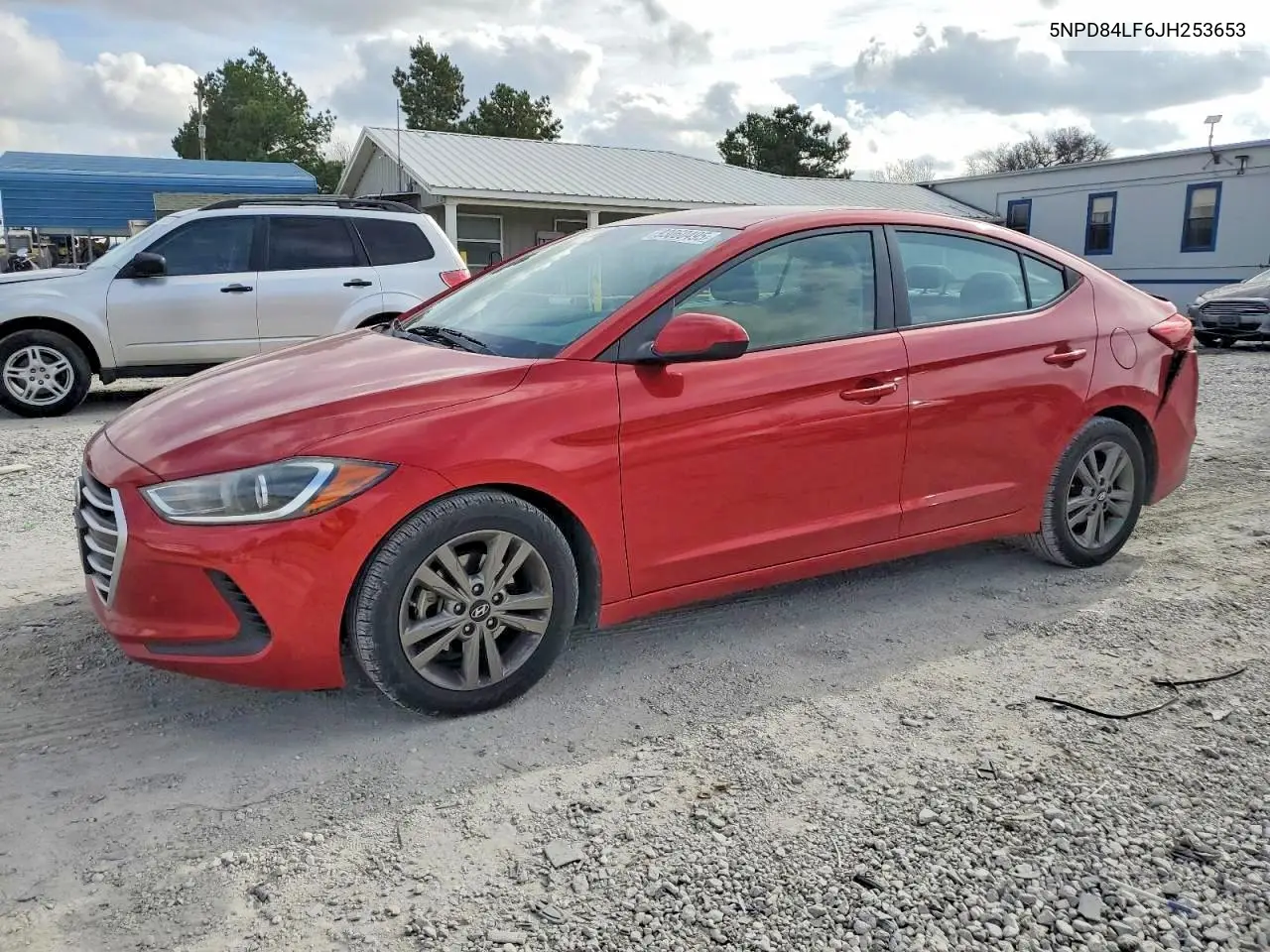 5NPD84LF6JH253653 2018 Hyundai Elantra Sel