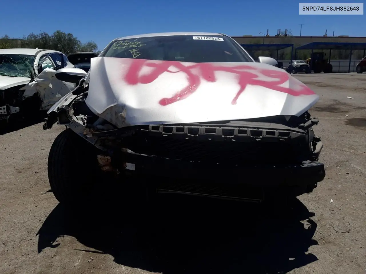 5NPD74LF8JH382643 2018 Hyundai Elantra Se