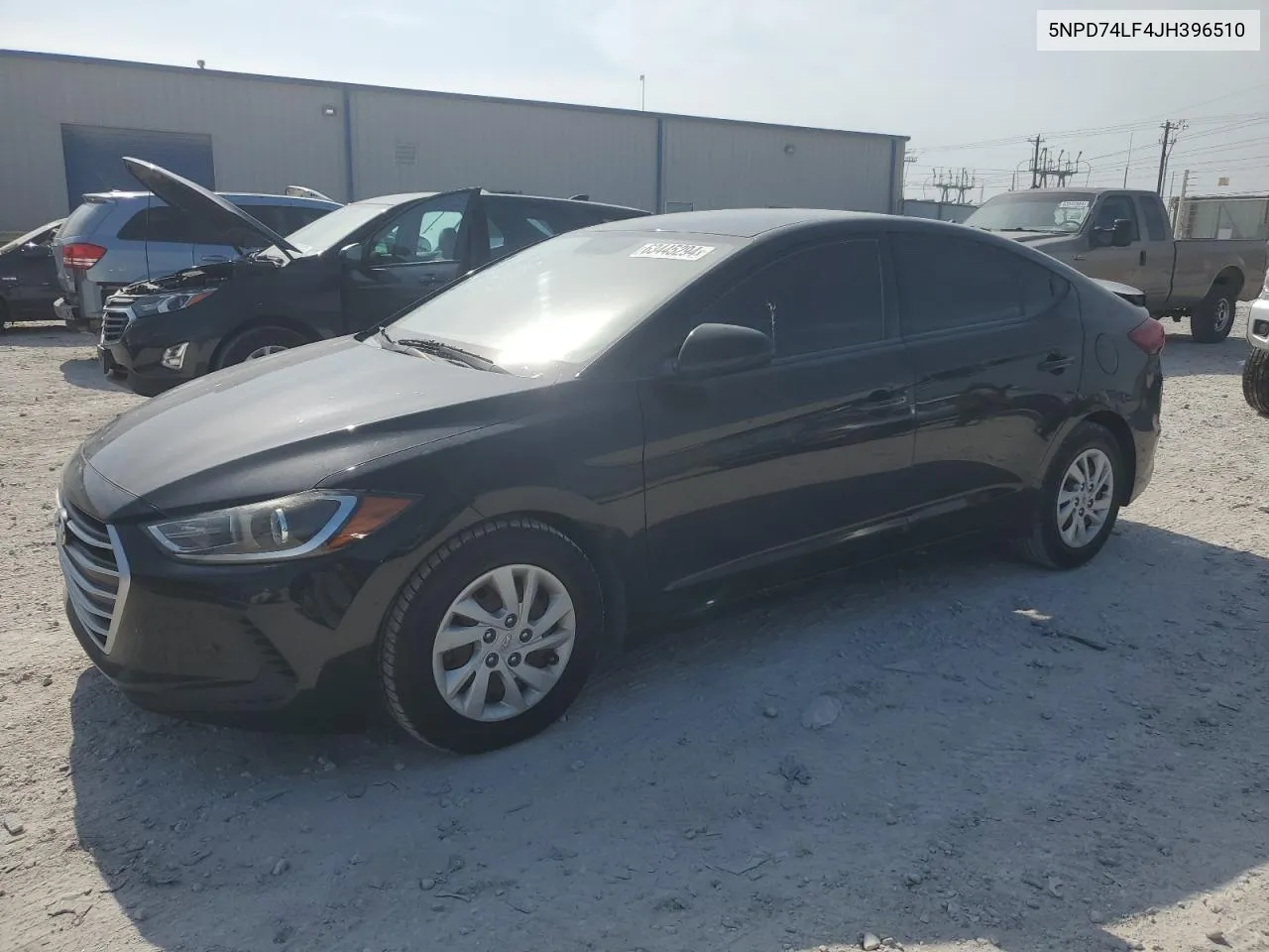 2018 Hyundai Elantra Se VIN: 5NPD74LF4JH396510 Lot: 63445294