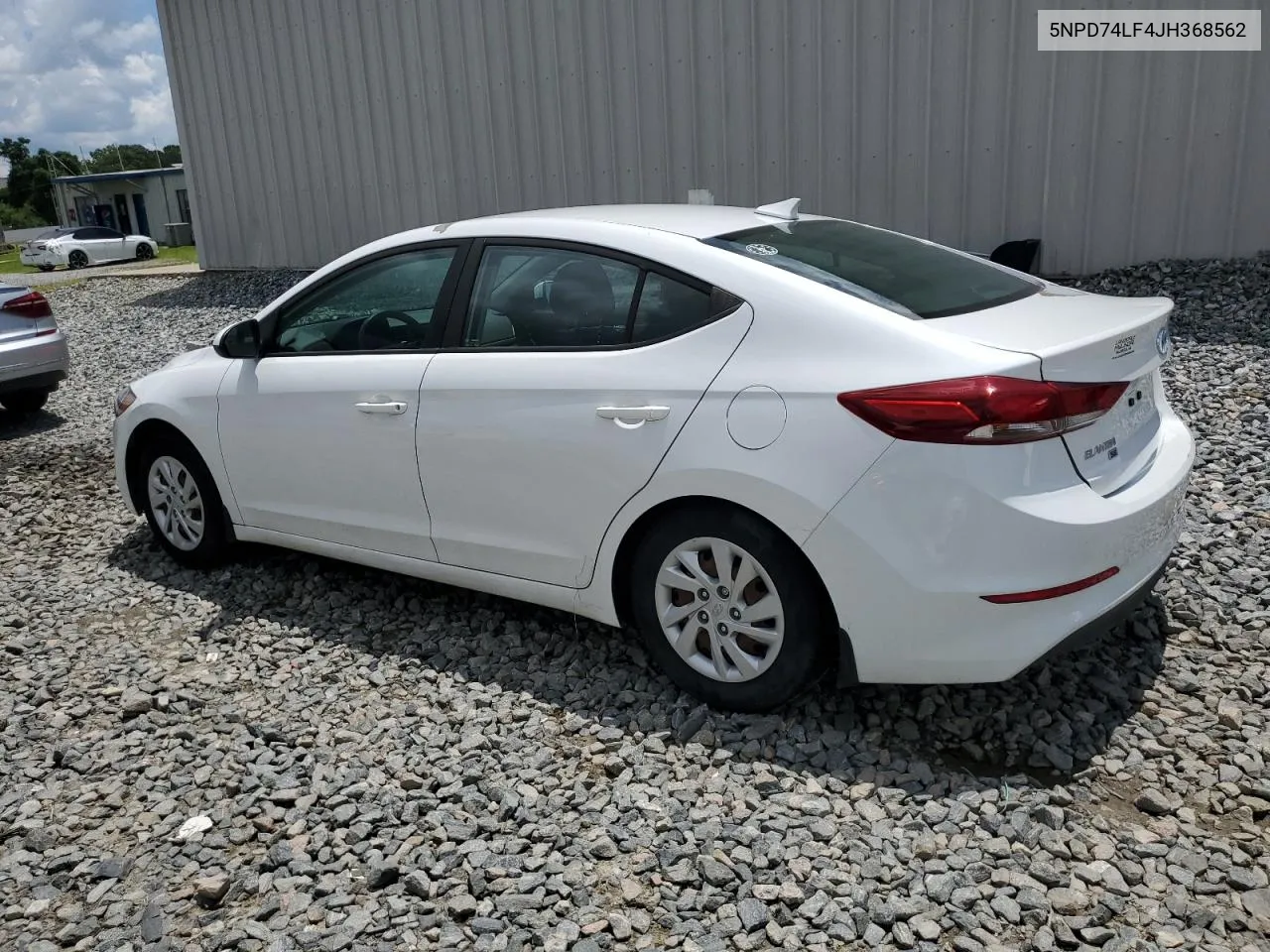 5NPD74LF4JH368562 2018 Hyundai Elantra Se