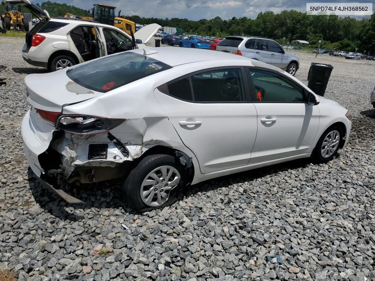 2018 Hyundai Elantra Se VIN: 5NPD74LF4JH368562 Lot: 65204204