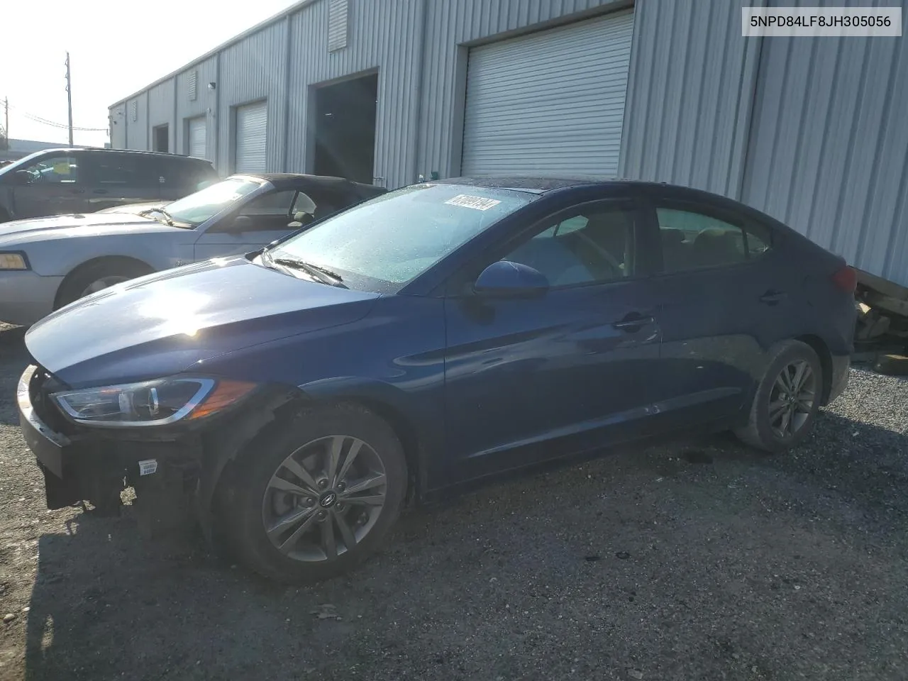 5NPD84LF8JH305056 2018 Hyundai Elantra Sel