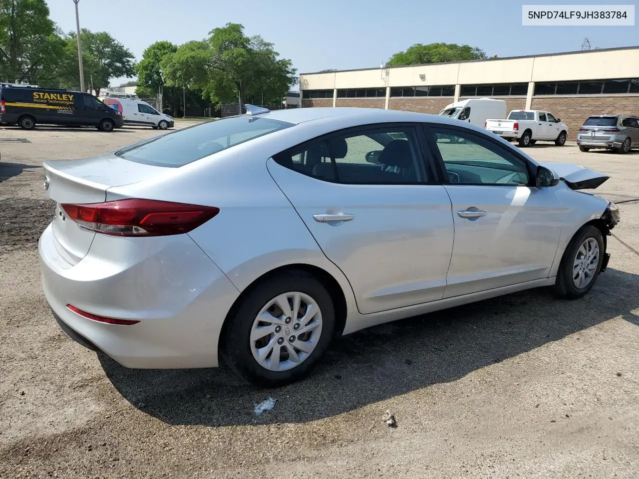 5NPD74LF9JH383784 2018 Hyundai Elantra Se
