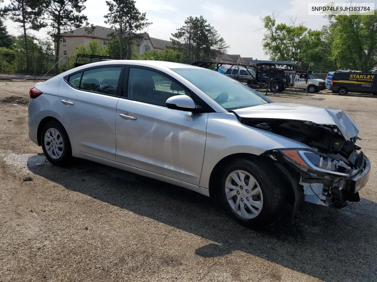 5NPD74LF9JH383784 2018 Hyundai Elantra Se