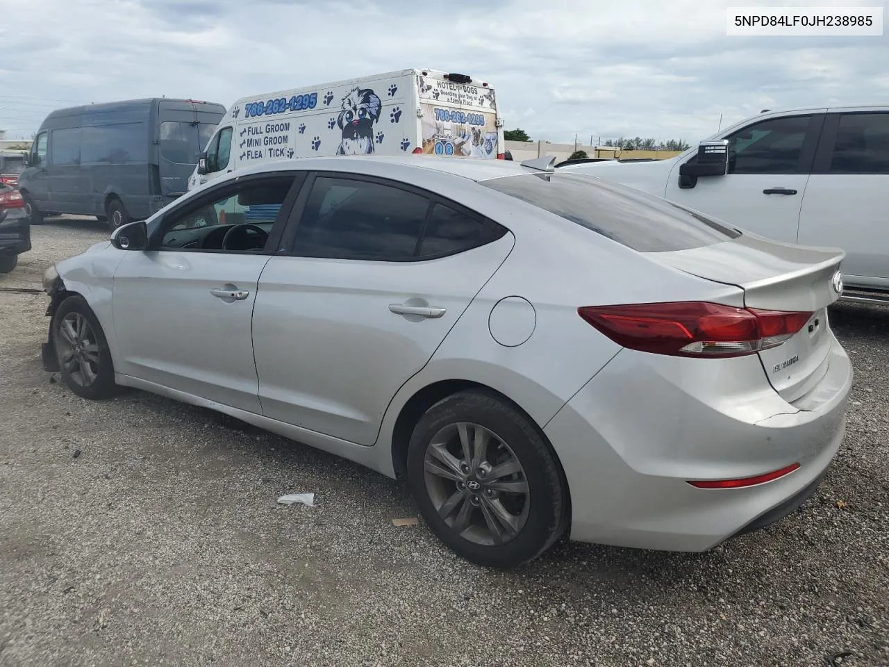 5NPD84LF0JH238985 2018 Hyundai Elantra Sel